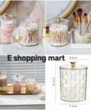 Acrylic Cotton Bud and Cosmetic Holder
