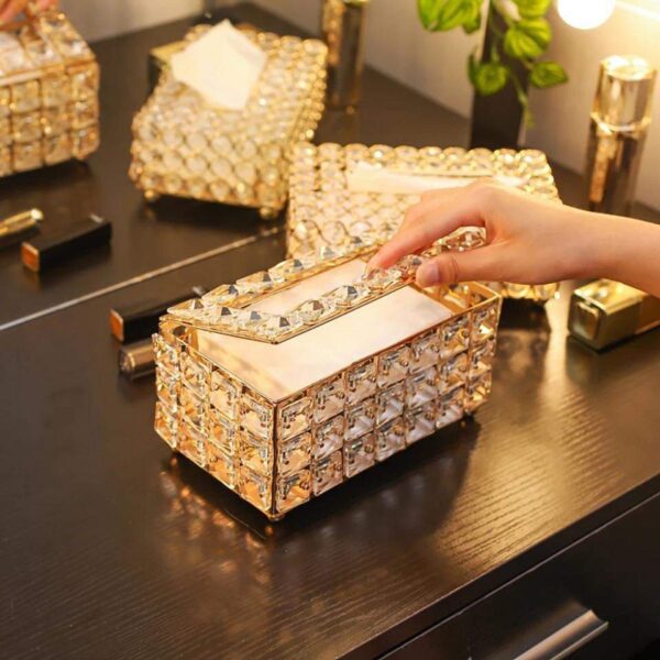 Crystal Tissue Box