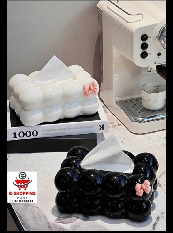 Bubble Tissue Box