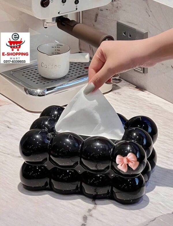 Bubble Tissue Box